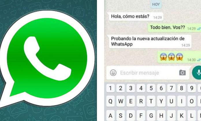 Asegúrese de mantener actualizada su app de WhatsApp.
