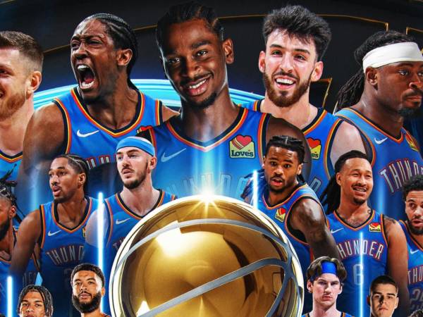Oklahoma City Thunder derrotó 103 a 91 a Indiana Pacers y se quedó con el título de campeón de la NBA al cerrar una disputada serie final con un marcador de 4-3.