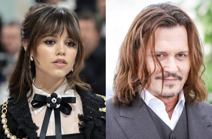 Jenna Ortega desmiente relación con Johnny Depp