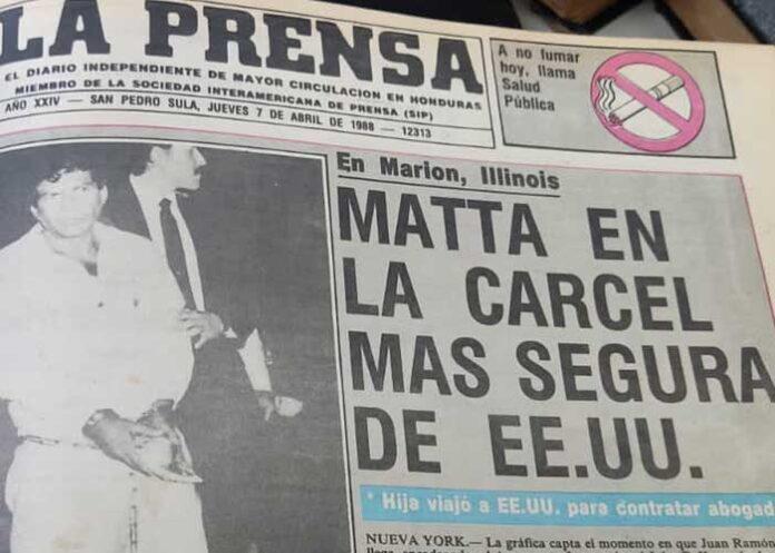 Juan Ramón Matta regresa a Honduras: su captura incendió embajadas, su muerte llega en silencio