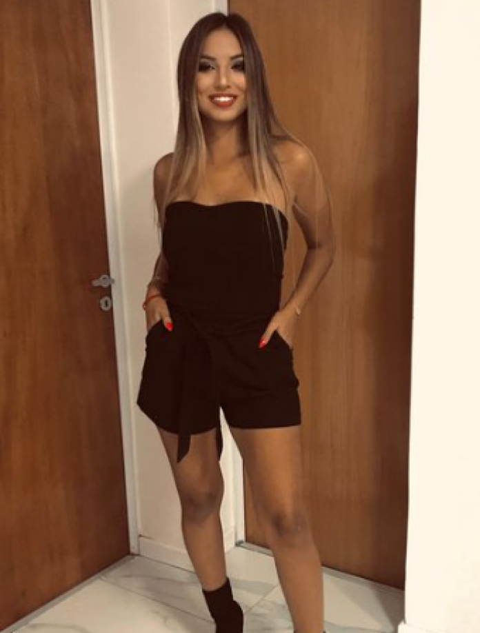 Pero antes de eso, la captura de la joven Rocío sobre el chat con el futbolista argentino se viralizó.