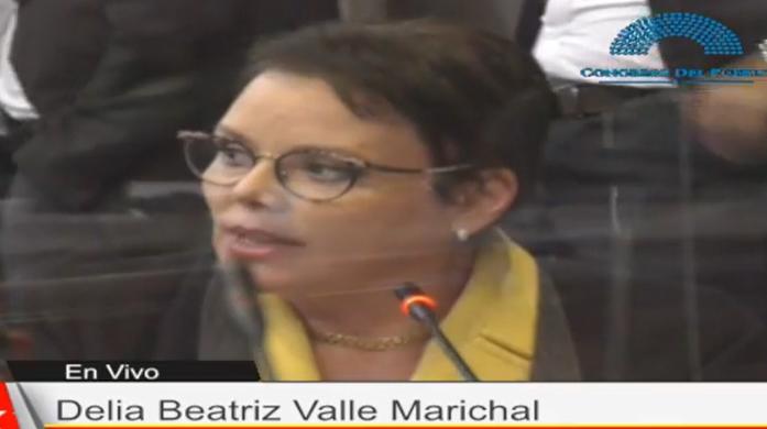 Beatriz Valle propone reducir el salario en 20% a los diputados del Congreso Nacional