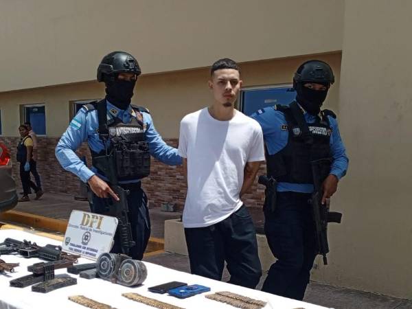 Alias “El Alfa” fue capturado en la colonia La Laguna de Comayagüela (Distrito Central).