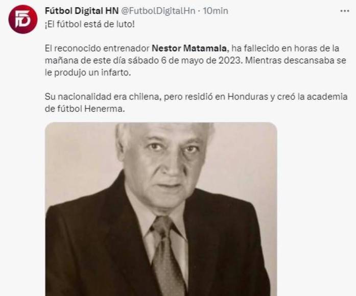 Reacciones de periodistas hondureños a la muerte de Néstor Matamala