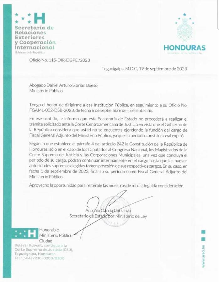 Solicitud hecha por Daniel Sibrián.