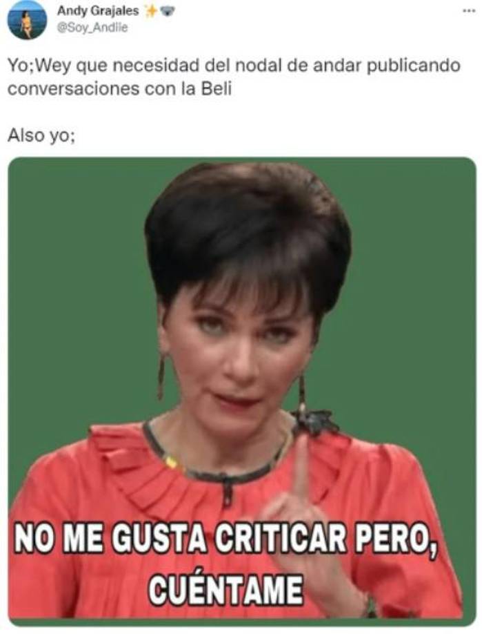 ¡Memes! Christian Nodal expone a Belinda y así reacciona el Internet