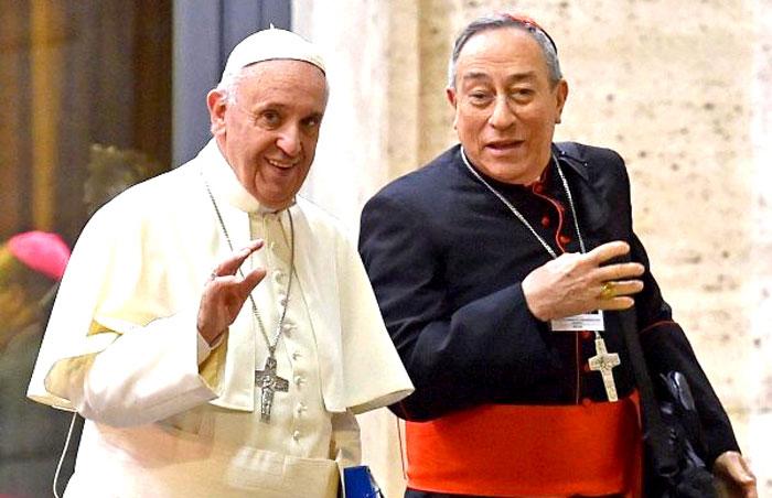 El papa acepta renuncia de cardenal Rodríguez y nombra nuevos arzobispos