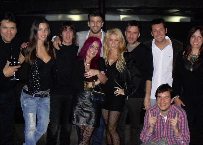La foto que confirmó el romance de Piqué y Shakira.