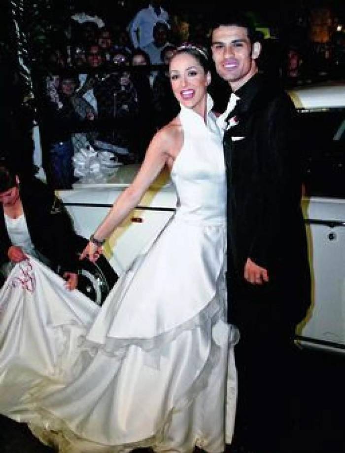 Rafa Márquez y Adriana Lavat contrajeron matrimonio en 2003 y se separaron en 2007.