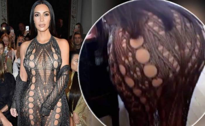 Kim Kardashian y su ropa interior color carne - La Prensa