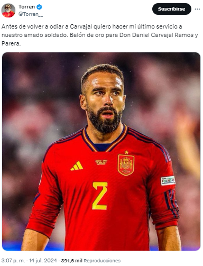 España, campeón de Euro: Revuelo, se rinden a Yamal y señalan al Balón de Oro