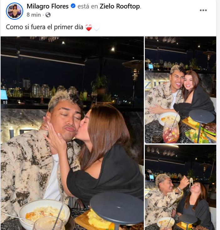 ¡Más enamorada que nunca! Milagro Flores comparte tiernas fotos con Supremo