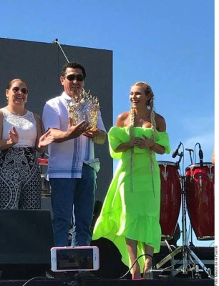 Baeva aseguró que es un honor haber sido distinguida como Reina de un evento tan importante para la ciudad, que se celebra desde hace casi 40 años.