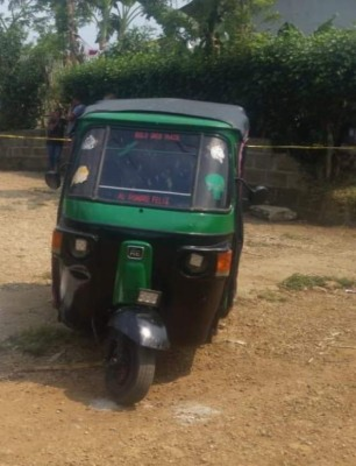 El conductor de mototaxista Joseph David Jiménez fue asesinado en la aldea El Bambú, sector de La Guana en Santa Cruz de Yojoa.