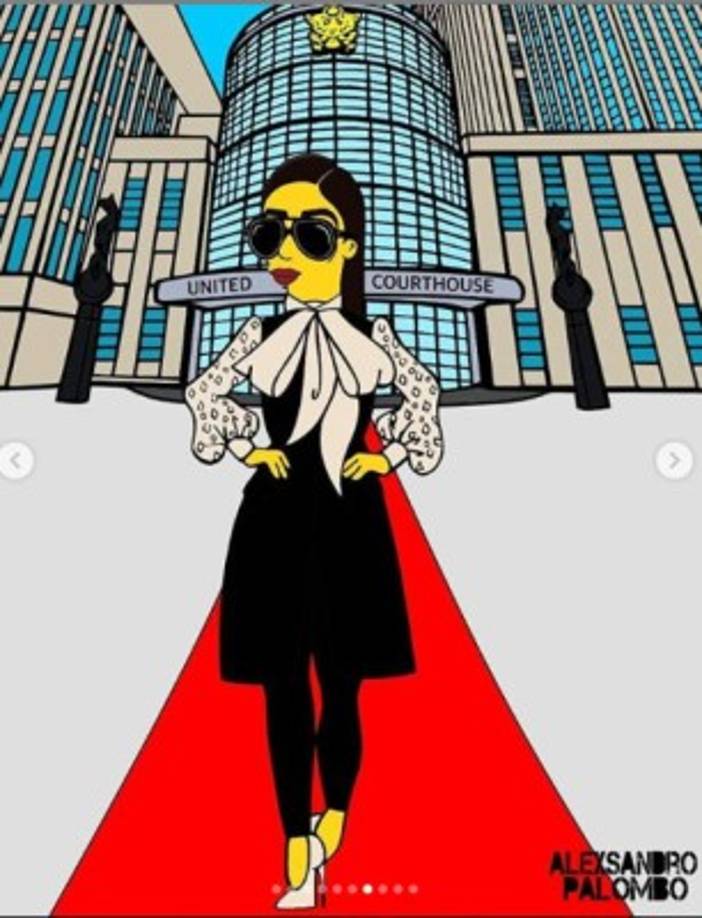 El artista señaló para medios internacionales que la personalidad de Emma lo impresionó y por eso la retrató.