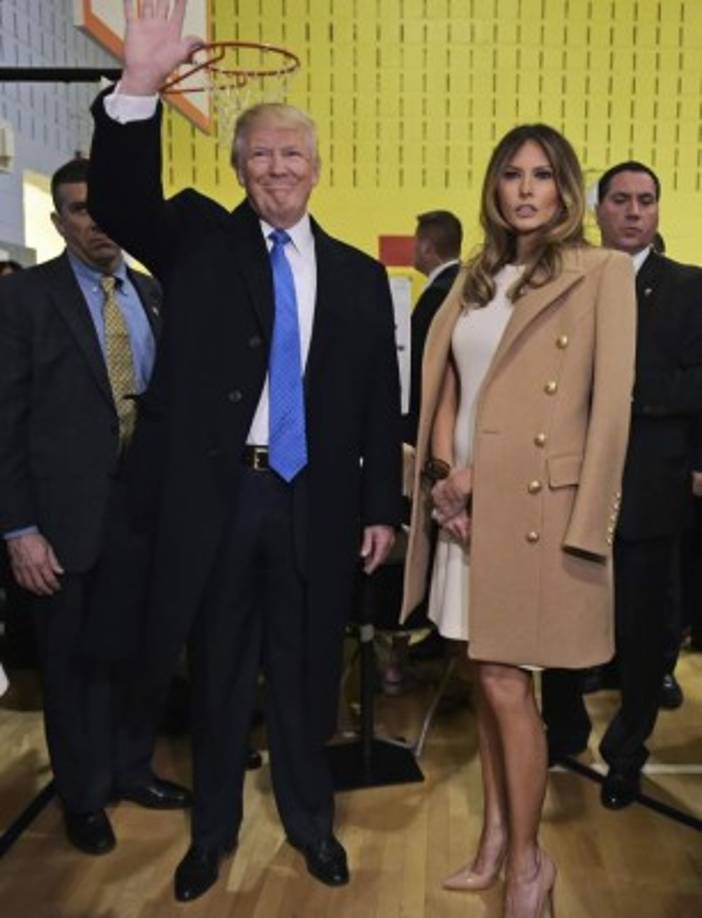 Donald Trump y su esposa Melania se podrían convertir en la pareja presidencial de Estados Unidos.