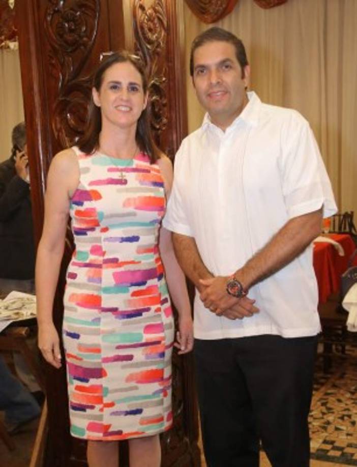 Isabel Rodríguez y Sergio Guevara.