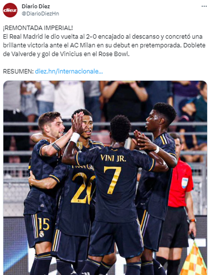 Diario DIEZ: “¡REMONTADA IMPERIAL!”