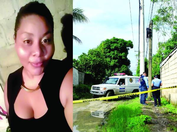 En un solar baldío mataron ayer a una mujer no identificada, el sábado 7 de diciembre ultimaron a Cindy Mendoza (foto inserta).