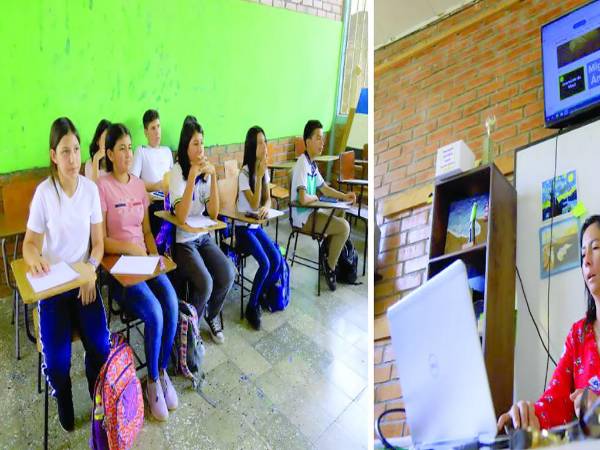 El sistema híbrido ha permitido mejor alcance, cobertura e involucrar a los jóvenes con la tecnología, aunado a un denso plan de extracurriculares.