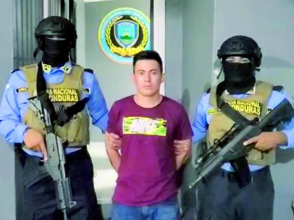 Detenido. José Dilmer Rápalo Perdomo.