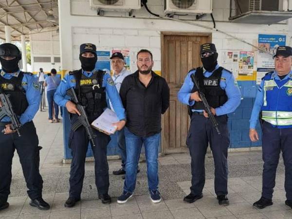 Edgar Magno García previo a ser llevado a su país.