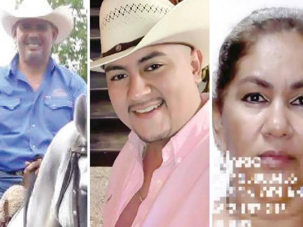 <b>Víctimas. Napoleón Zelaya, su hijo Elio Zelaya (desaparecido) y su exesposa Aracely Enamorado son víctimas de la disputa de herencia, aseguran autoridades policiales.</b>