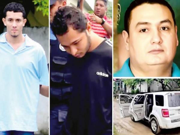Abraham Cálix Mendoza y William Alexander son vinculados en la muerte de Edwar Suamy Reyes Rodríguez. El vehículo fue decomisado en Lomas del Carmen.