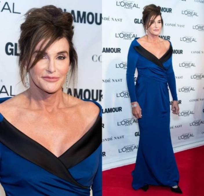A punto de finalizar el 2015, un año de suma importancia para ella, Caitlyn Jenner recibió este lunes en Nueva York su galardón como Mujer del año, que le otorgó la revista Glamour.