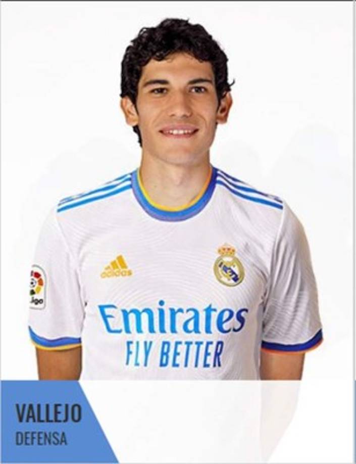 Jesús Vallejo - El defensa español es uno de los futbolistas que no tiene dorsal.