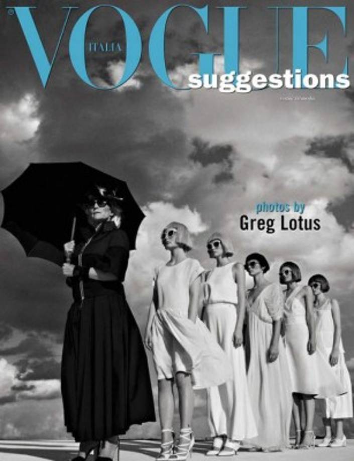 Otra icónica portada de Vogue.