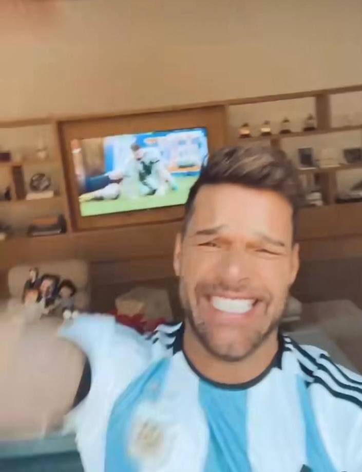 El cantante puertoriqueño Ricky Martin. 