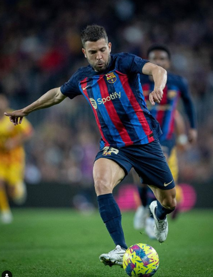 Jordi Alba tampoco contaría para Xavi en la siguiente campaña y desde la Serie A, Juventus e Inter están atentos a lo que suceda con el lateral español.
