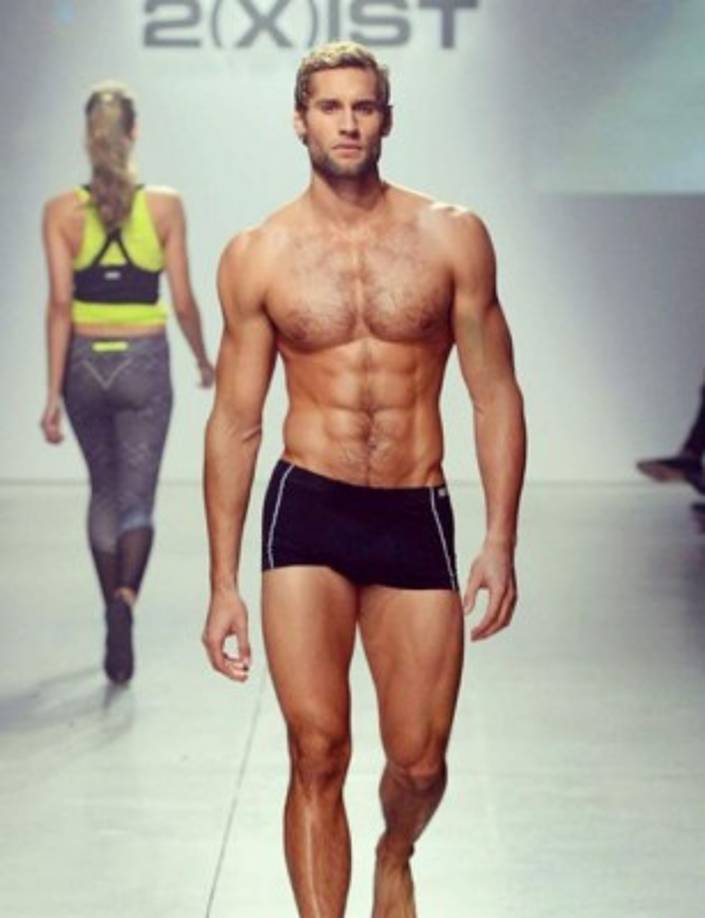 Franco ha sido modelo también de ropa interior.