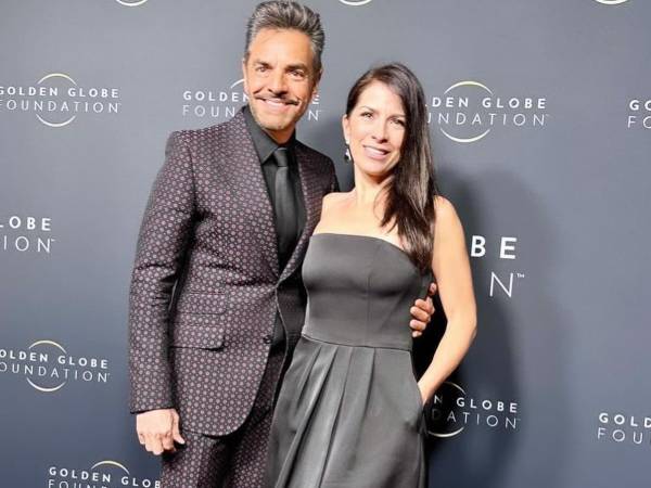 Eugenio Derbez y Alessandra Rosaldo en una imagen compartida en su cuenta de Instagram.