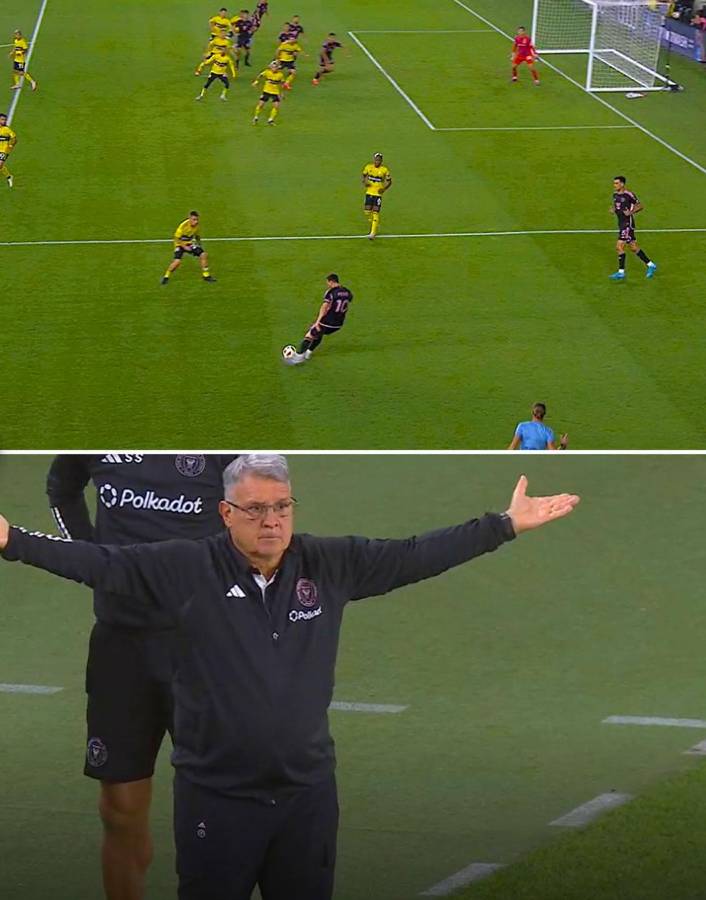 La jugada del gol anulado al Inter Miami.