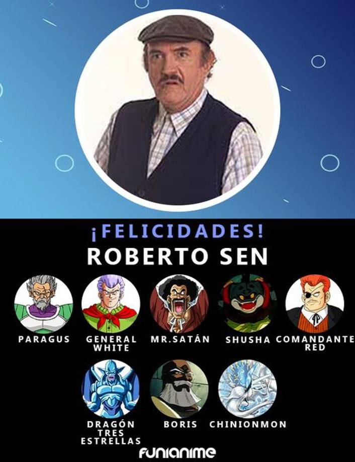 Roberto Sen dio la primera voz a Mr. Satán.