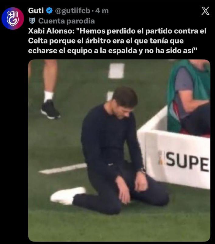 Burlas: Real Madrid es víctima de crueles memes tras derrota vs Celta