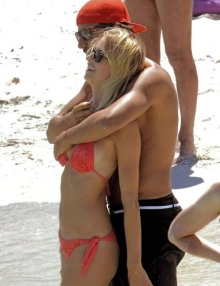 Khedira y Lena eran una de las parejas más sólidas.