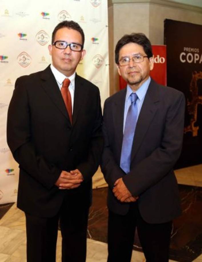 Vidal Lanza y Sergio Midence.