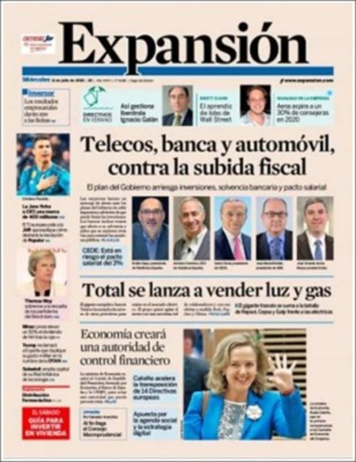 Expansión de España.