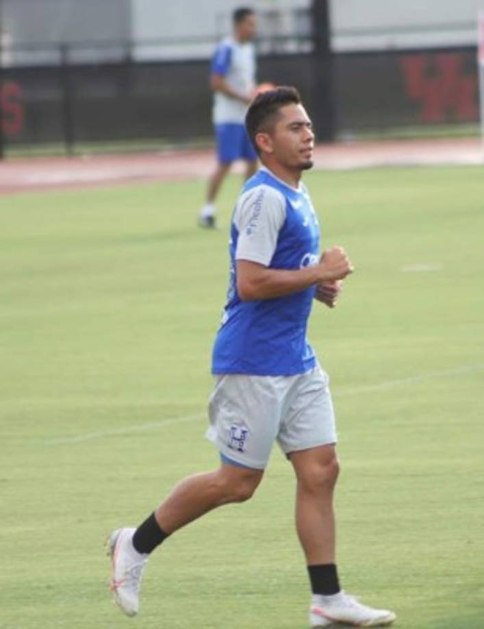 Diego Rodríguez: El jugador del Motagua estará como volante por la banda izquierda.