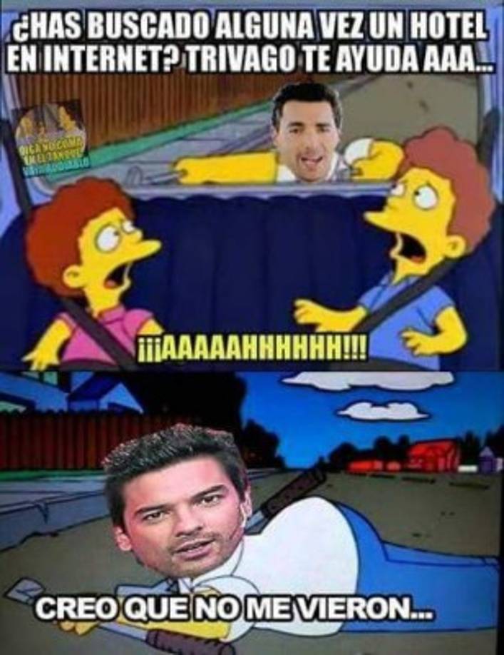 No puedes escapar de él.