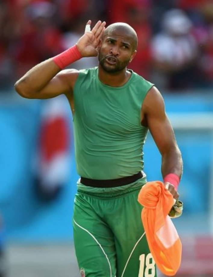 Patrick Pemberton, portero de Costa Rica, 33 años.