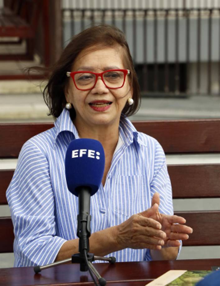 Donde murió Lempira, “no pudo haber nunca una batalla, así lo explica muy bien el soldado Ruiz, que aunque mintió bastante, exageró. Él quería cobrar una cantidad de dinero para toda la vida, porque creía que había matado a un indio salvaje, peligroso, que lo que estaba haciendo era peleando su pedazo de tierra”, añadió Moreno, quien también es maestra de educación primaria.