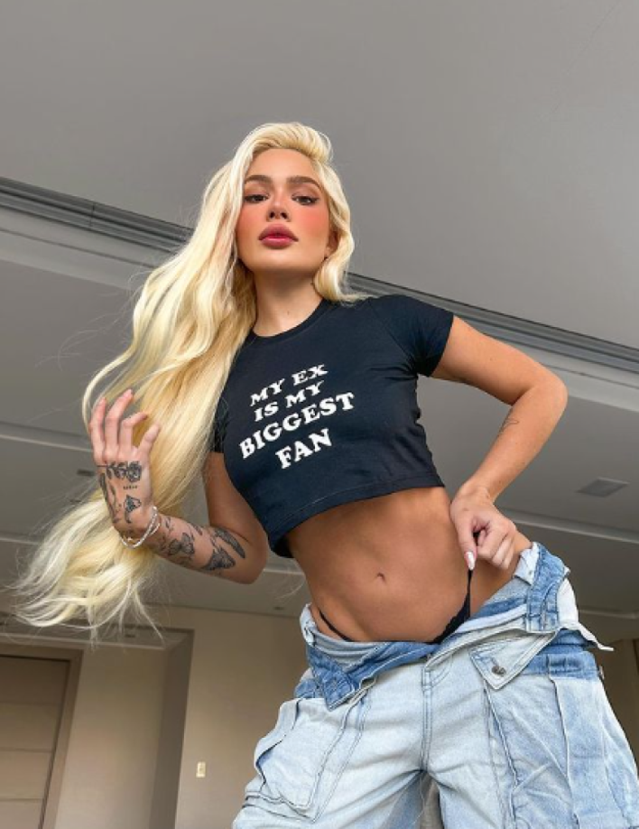 Fue a través de su Instagram en donde la también influencer escribió: “Mi ex es mi mayor fan”.