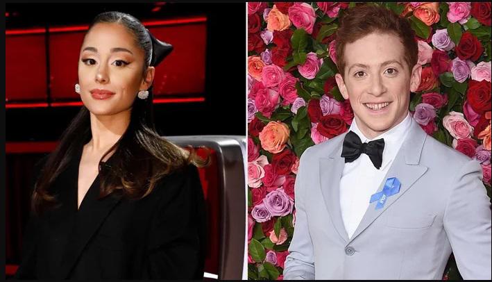 Ariana Grande disfruta de una cita romántica con Ethan Slater