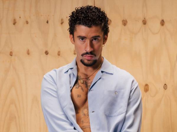 El cantante y también actor puertorriqueño, Bad Bunny.