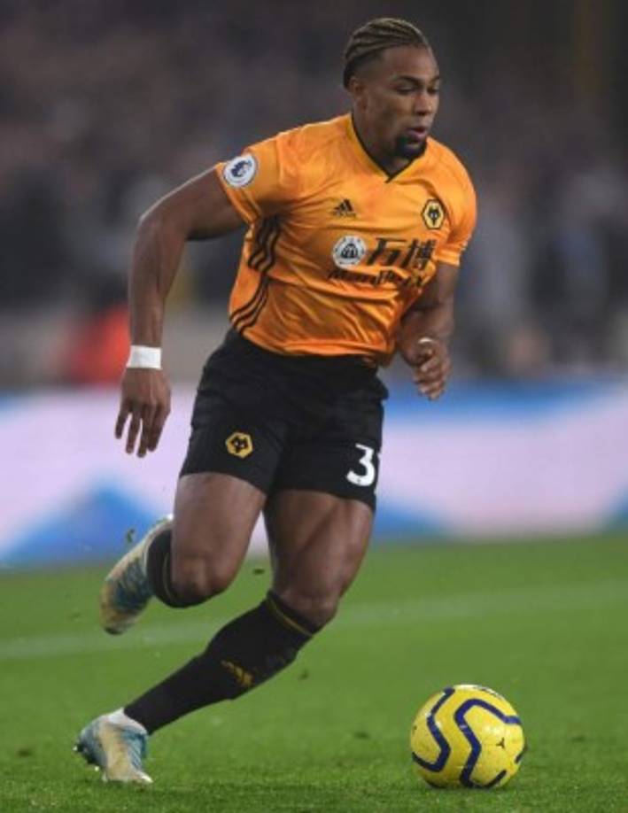 Adama Traoré es una de las figuras en el ataque del Wolverhampton de la Premier League de Inglaterra y su cambio físico es notorio.