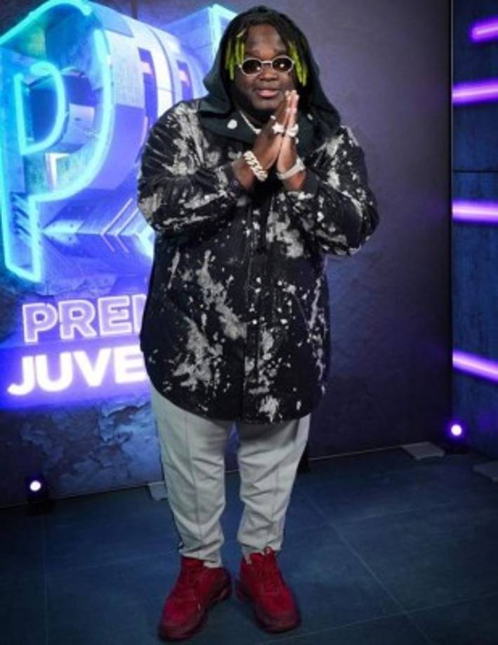 El cantante SECH, también conocido como 'El Peluche'.